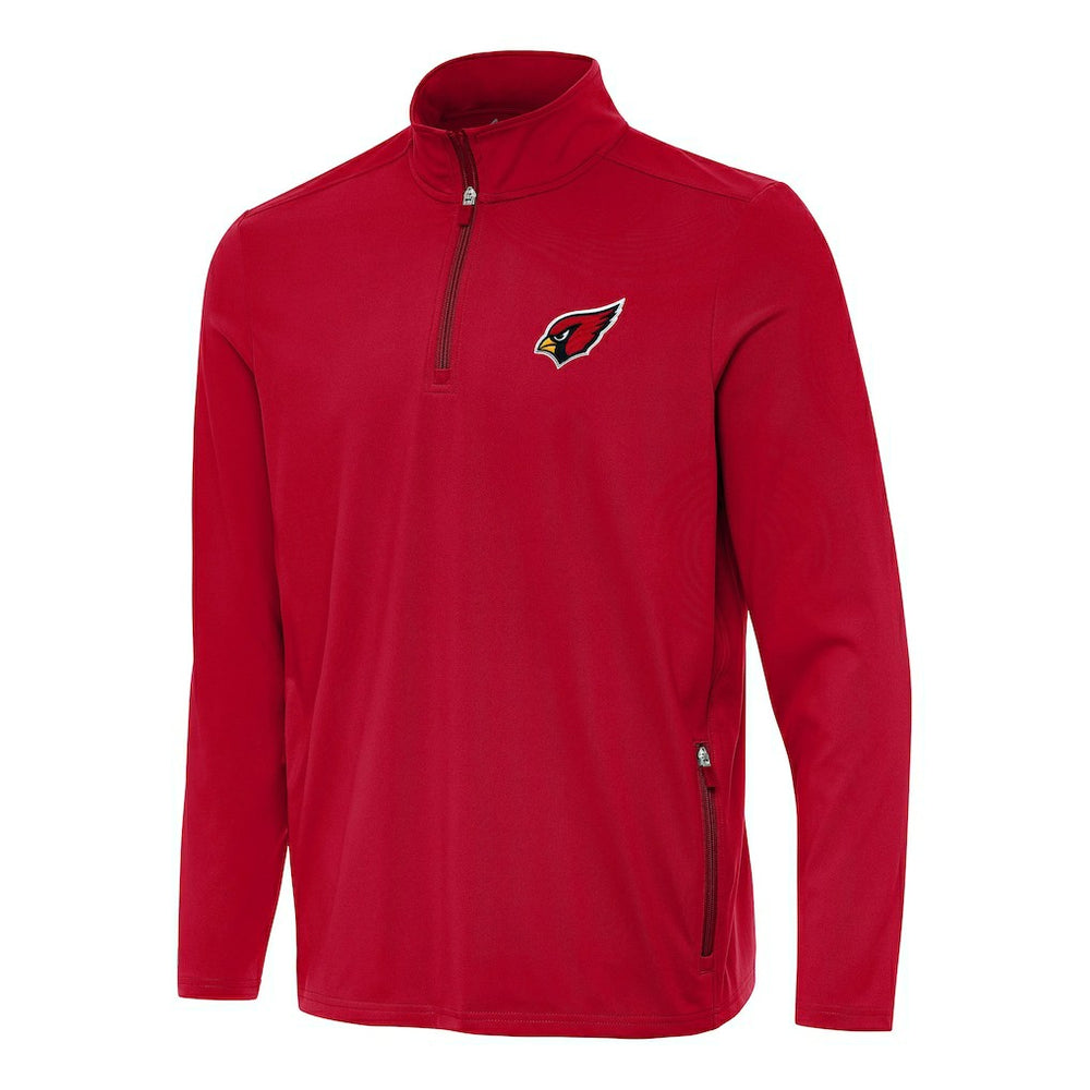 Arizona Cardinals Antigua Perilous Quarter-Zip Pullover Top | NFL Outlet
