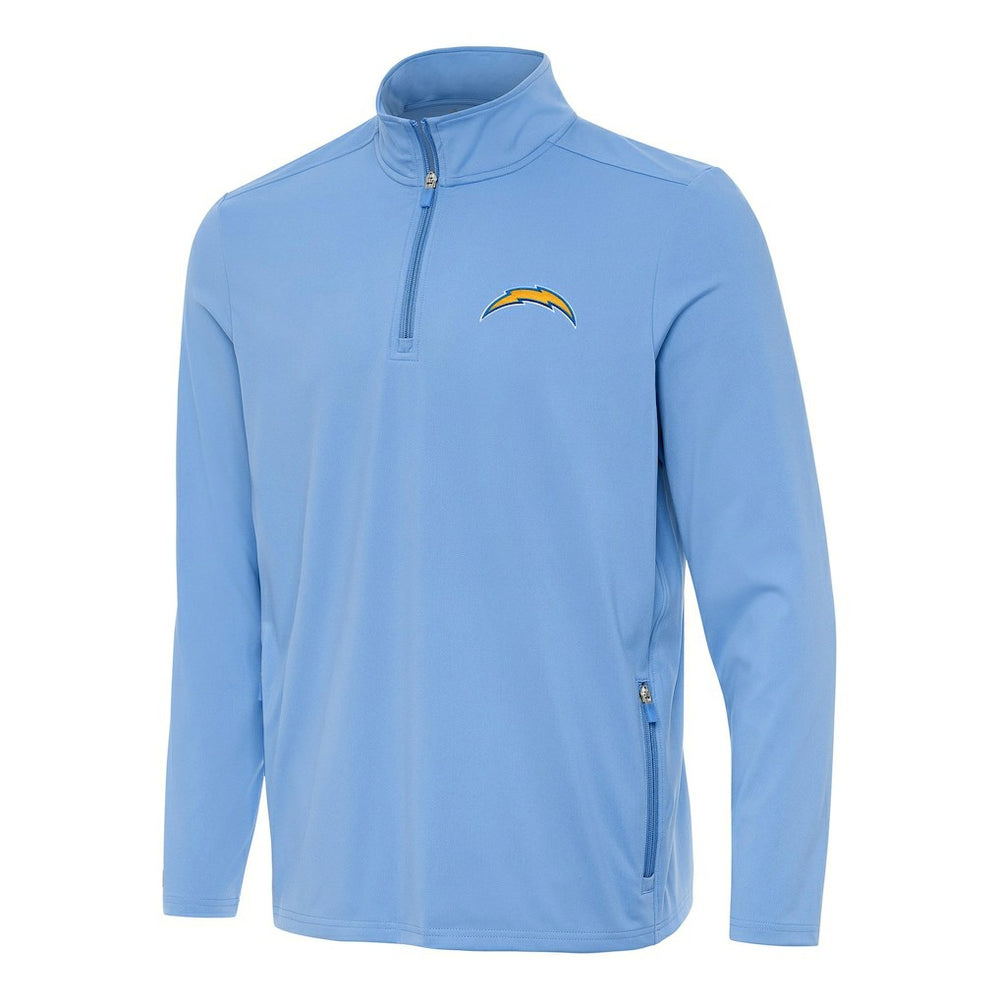 Los Angeles Chargers Antigua Perilous Quarter-Zip Pullover Top | NFL Hot