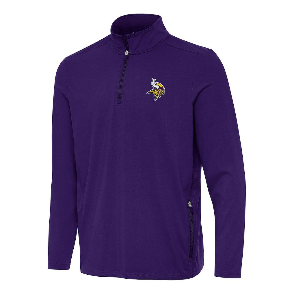 Minnesota Vikings Antigua Perilous Quarter-Zip Pullover Top | NFL Near me