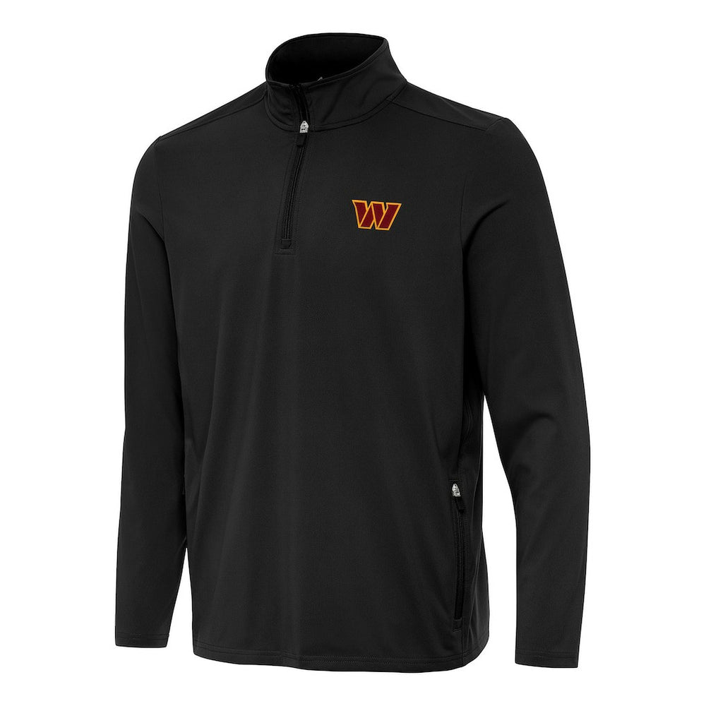Washington Commanders Antigua Perilous Quarter-Zip Pullover Top | NFL Hot