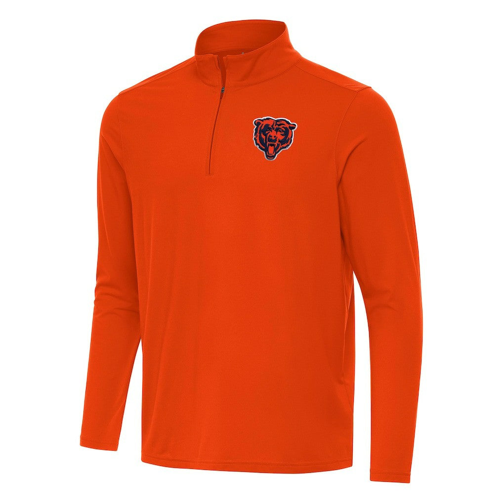 Chicago Bears Antigua Intent Quarter-Zip Pullover Top | NFL On sale