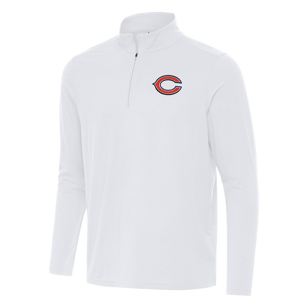 Chicago Bears Antigua Intent Quarter-Zip Pullover Top | NFL Discount