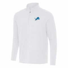 Detroit Lions Antigua Intent Quarter-Zip Pullover Top | NFL Outlet