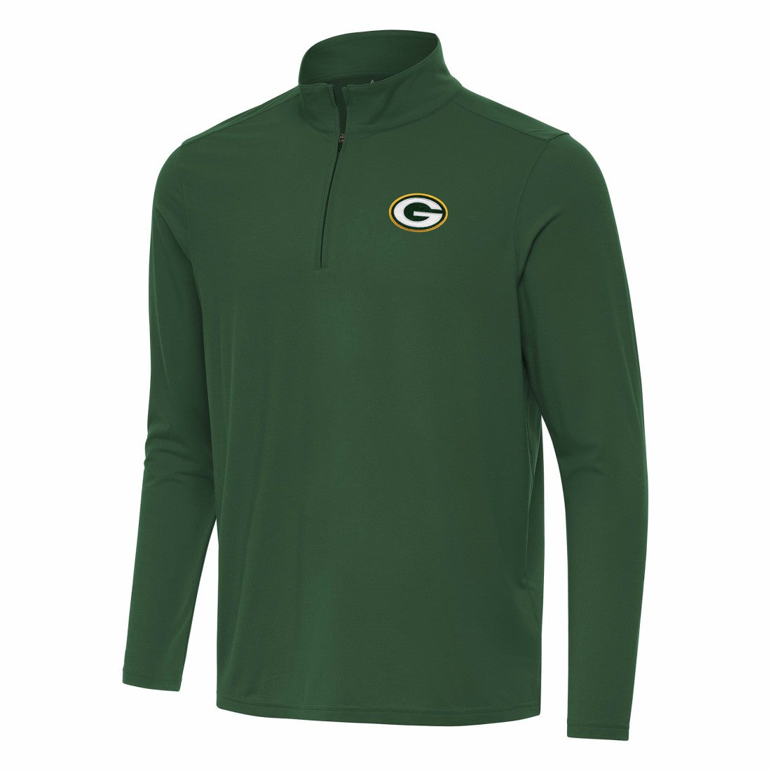 Green Bay Packers Antigua Intent Quarter-Zip Pullover Top | NFL US
