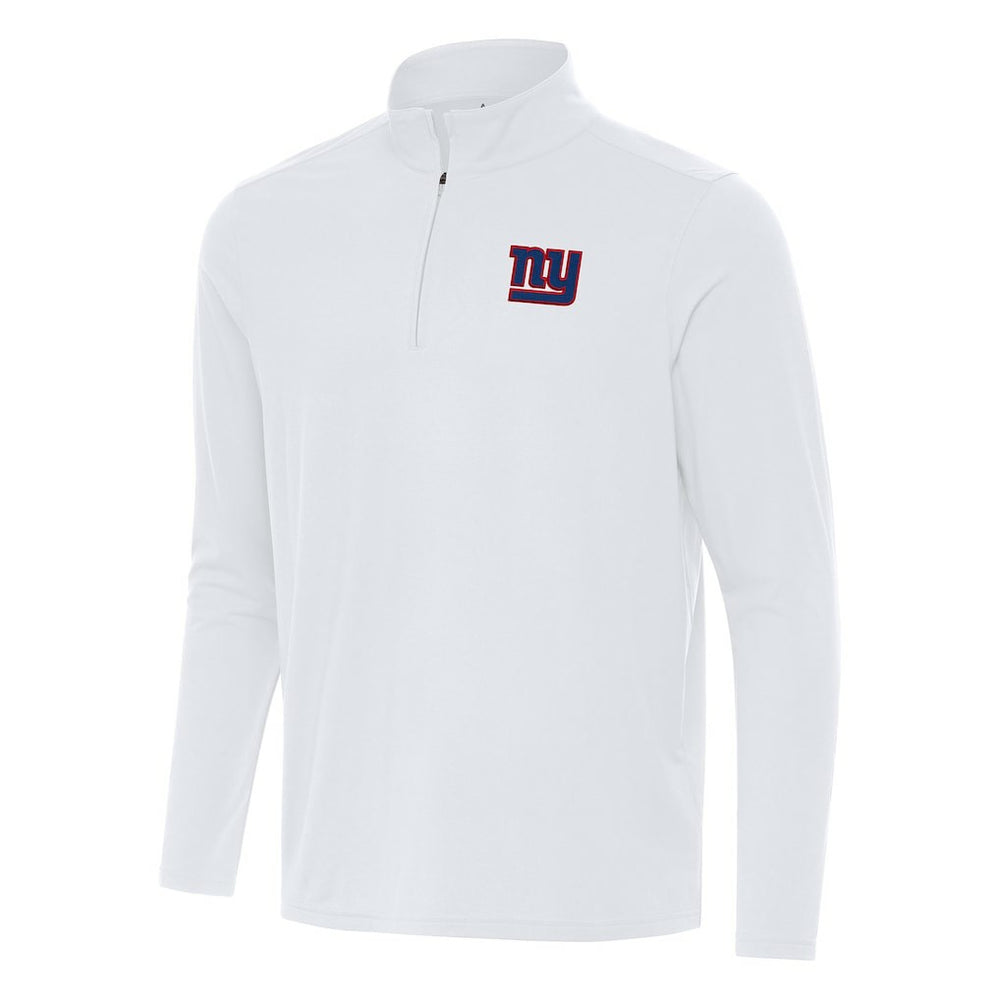 New York Giants Antigua Intent Quarter-Zip Pullover Top | NFL New