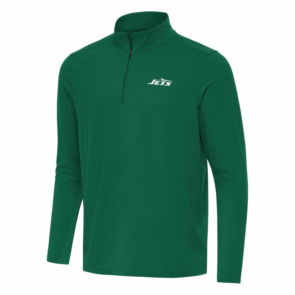 New York Jets Antigua Intent Quarter-Zip Pullover Top | NFL Hot