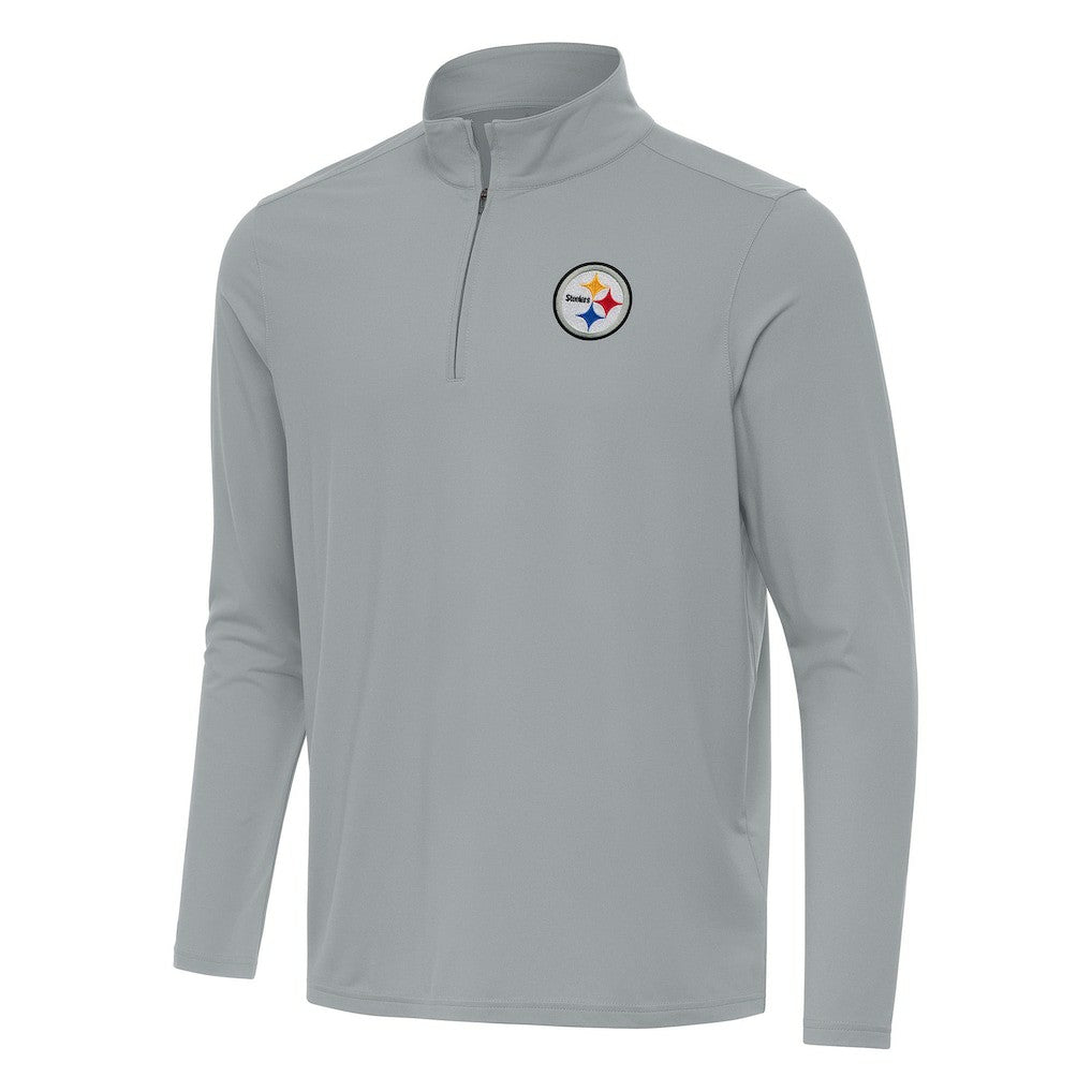 Pittsburgh Steelers Antigua Intent Quarter-Zip Pullover Top | NFL On sale