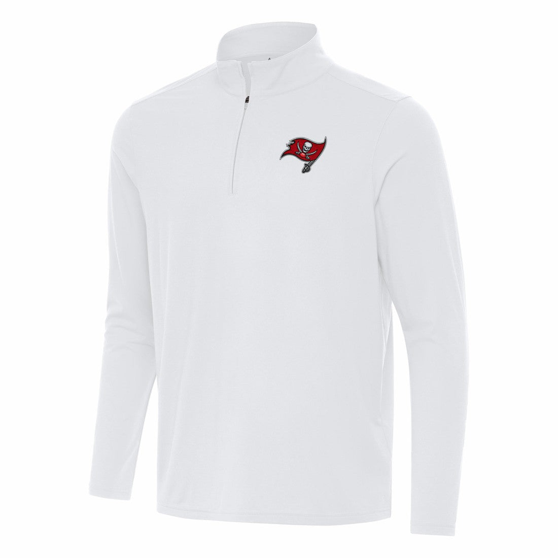 Tampa Bay Buccaneers Antigua Intent Quarter-Zip Pullover Top | NFL Outlet