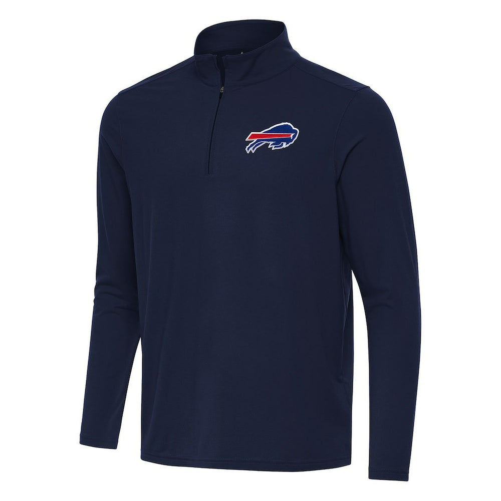 Buffalo Bills Antigua Intent Quarter-Zip Pullover Top | NFL Outlet