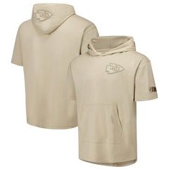 Kansas City Chiefs Pro Standard Neutrals Capsule Short Sleeve Pullover Hoodie | NFL Outlet