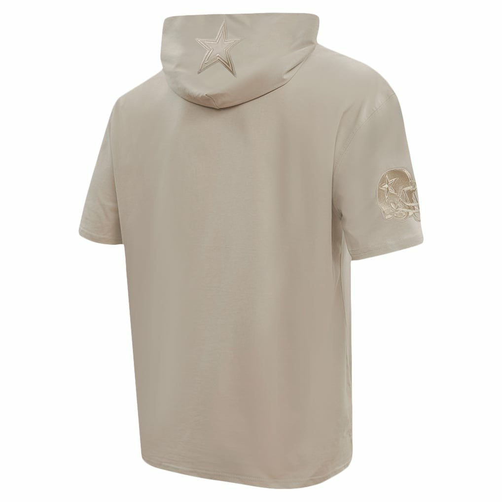 Dallas Cowboys Pro Standard Neutrals Capsule Short Sleeve Pullover Hoodie | NFL Outlet