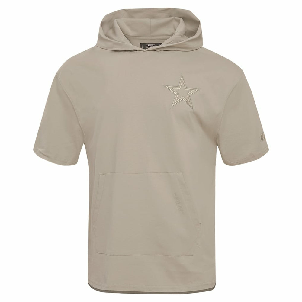 Dallas Cowboys Pro Standard Neutrals Capsule Short Sleeve Pullover Hoodie | NFL Outlet