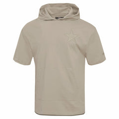 Dallas Cowboys Pro Standard Neutrals Capsule Short Sleeve Pullover Hoodie | NFL Outlet