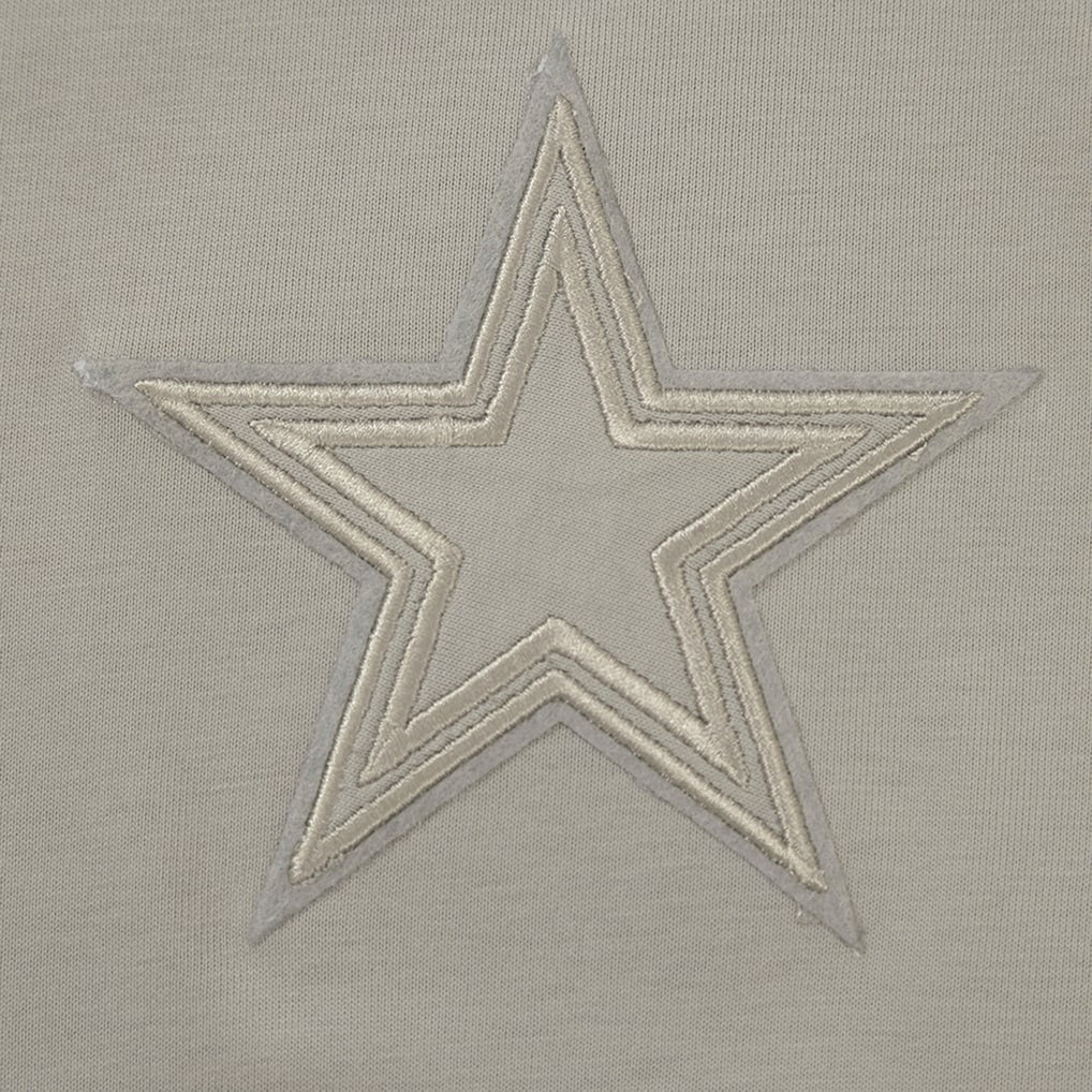 Dallas Cowboys Pro Standard Neutrals Capsule Short Sleeve Pullover Hoodie | NFL Outlet