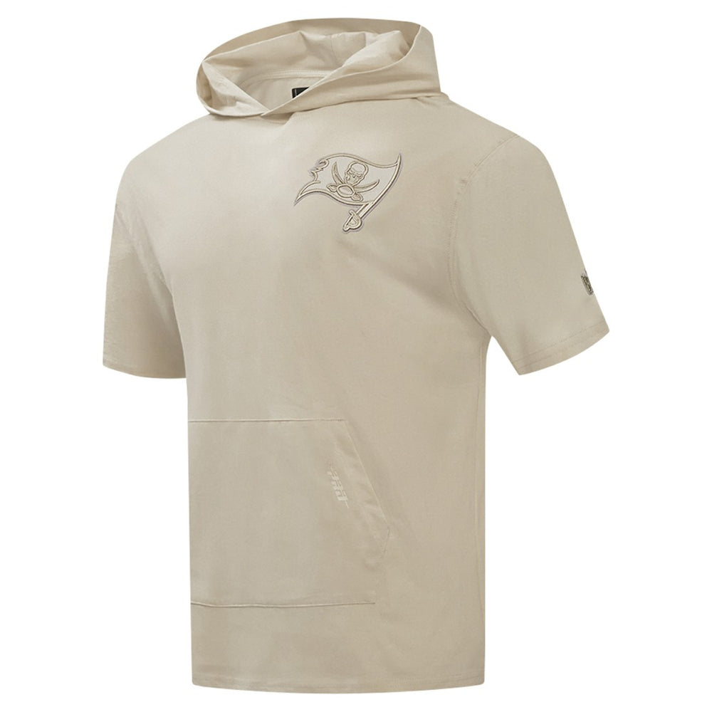 Tampa Bay Buccaneers Pro Standard Neutrals Capsule Short Sleeve Pullover Hoodie | NFL Discount