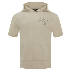 Tampa Bay Buccaneers Pro Standard Neutrals Capsule Short Sleeve Pullover Hoodie | NFL Discount