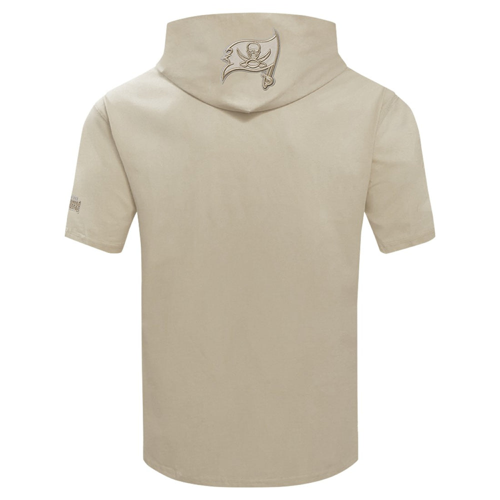 Tampa Bay Buccaneers Pro Standard Neutrals Capsule Short Sleeve Pullover Hoodie | NFL Discount