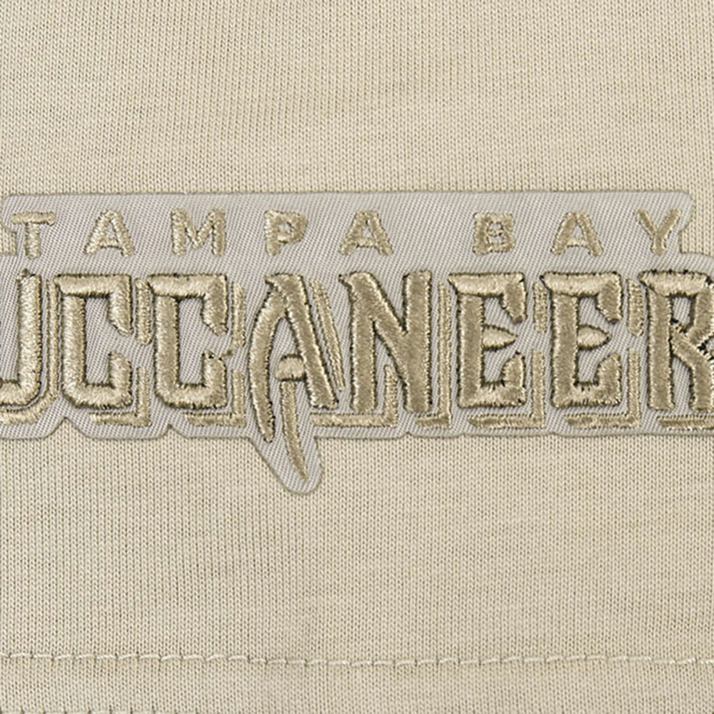Tampa Bay Buccaneers Pro Standard Neutrals Capsule Short Sleeve Pullover Hoodie | NFL Discount