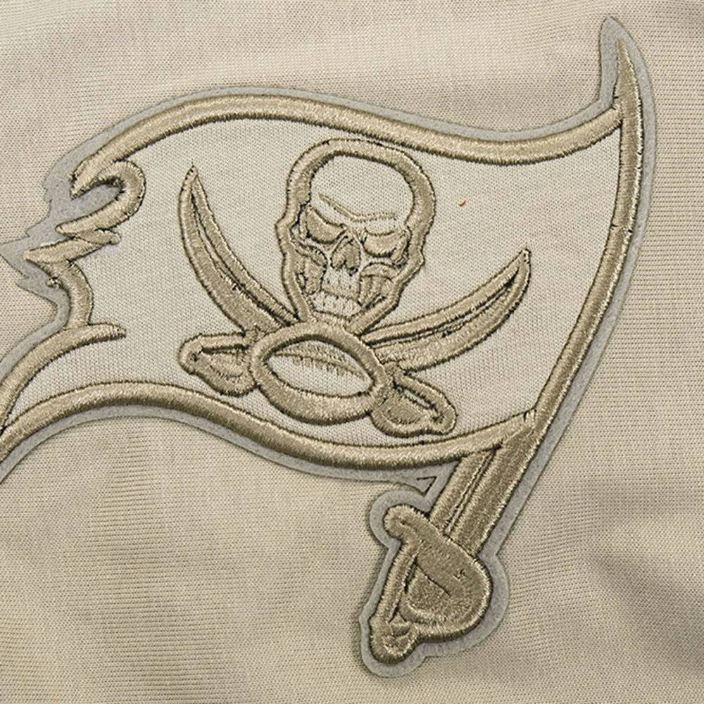 Tampa Bay Buccaneers Pro Standard Neutrals Capsule Short Sleeve Pullover Hoodie | NFL Discount