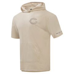 Chicago Bears Pro Standard Neutrals Capsule Short Sleeve Pullover Hoodie | NFL New