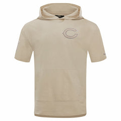 Chicago Bears Pro Standard Neutrals Capsule Short Sleeve Pullover Hoodie | NFL New