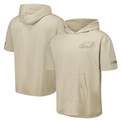 Philadelphia Eagles Pro Standard Neutrals Capsule Short Sleeve Pullover Hoodie | NFL Outlet