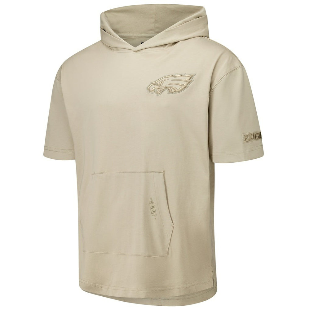 Philadelphia Eagles Pro Standard Neutrals Capsule Short Sleeve Pullover Hoodie | NFL Outlet