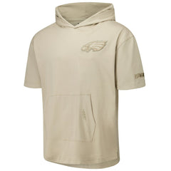 Philadelphia Eagles Pro Standard Neutrals Capsule Short Sleeve Pullover Hoodie | NFL Outlet