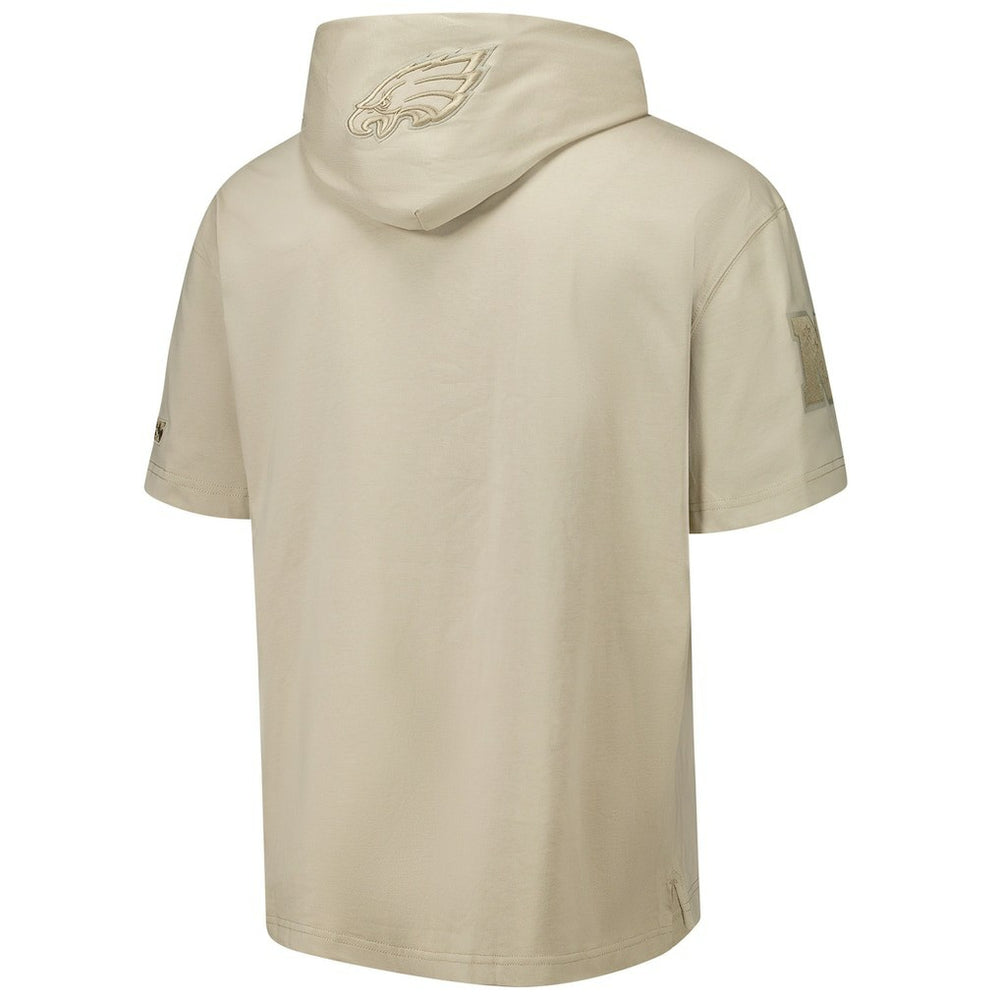 Philadelphia Eagles Pro Standard Neutrals Capsule Short Sleeve Pullover Hoodie | NFL Outlet