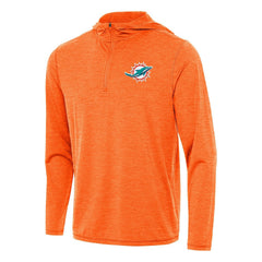 Miami Dolphins Antigua Tidy Quarter-Zip Pullover Hoodie | NFL Near me