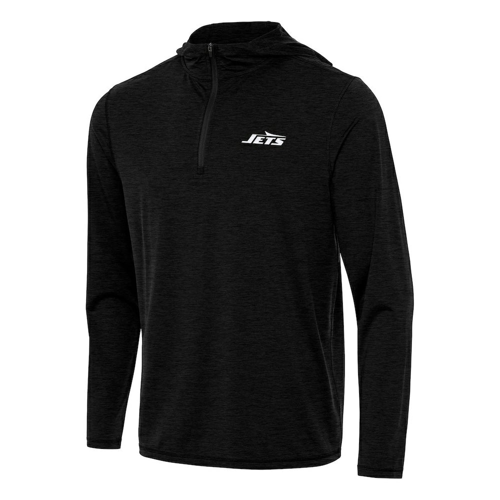 New York Jets Antigua Tidy Quarter-Zip Pullover Hoodie | NFL Sale