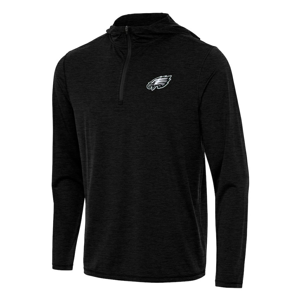 Philadelphia Eagles Antigua Tidy Quarter-Zip Pullover Hoodie | NFL Sale