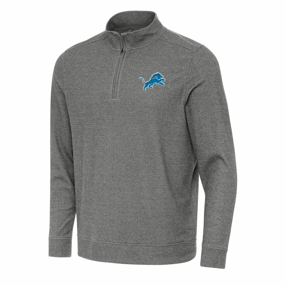 Detroit Lions Antigua Subtle Quarter-Zip Top | NFL Outlet
