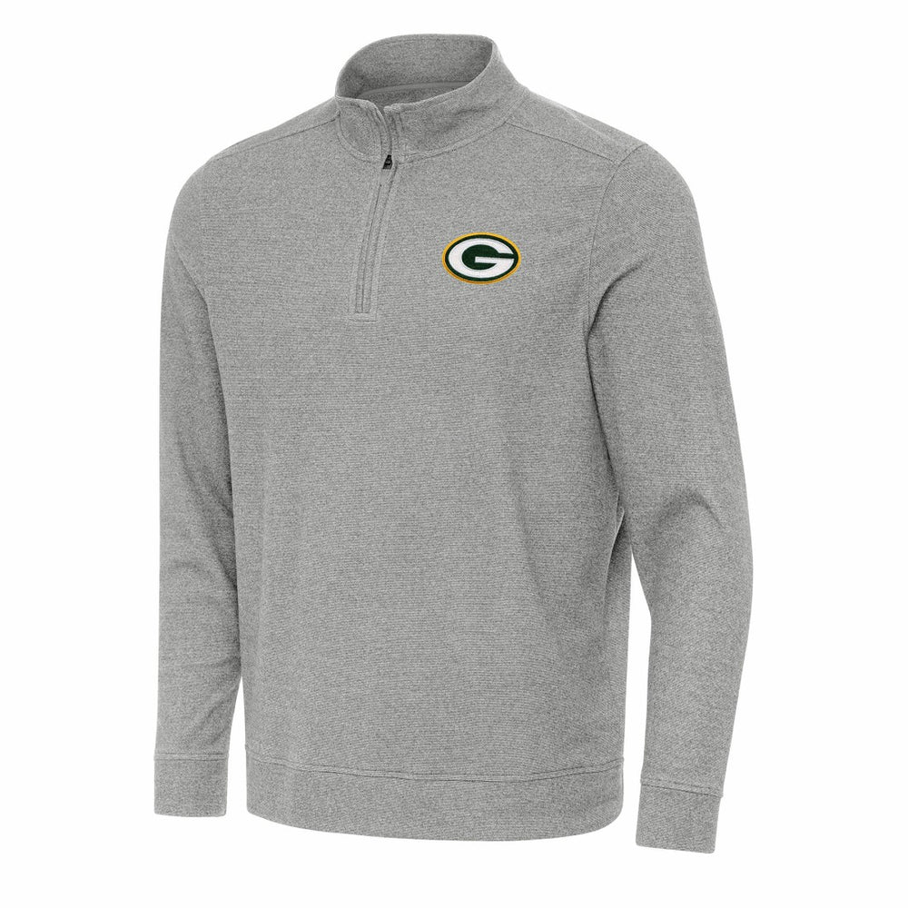 Green Bay Packers Antigua Subtle Quarter-Zip Top | NFL Online