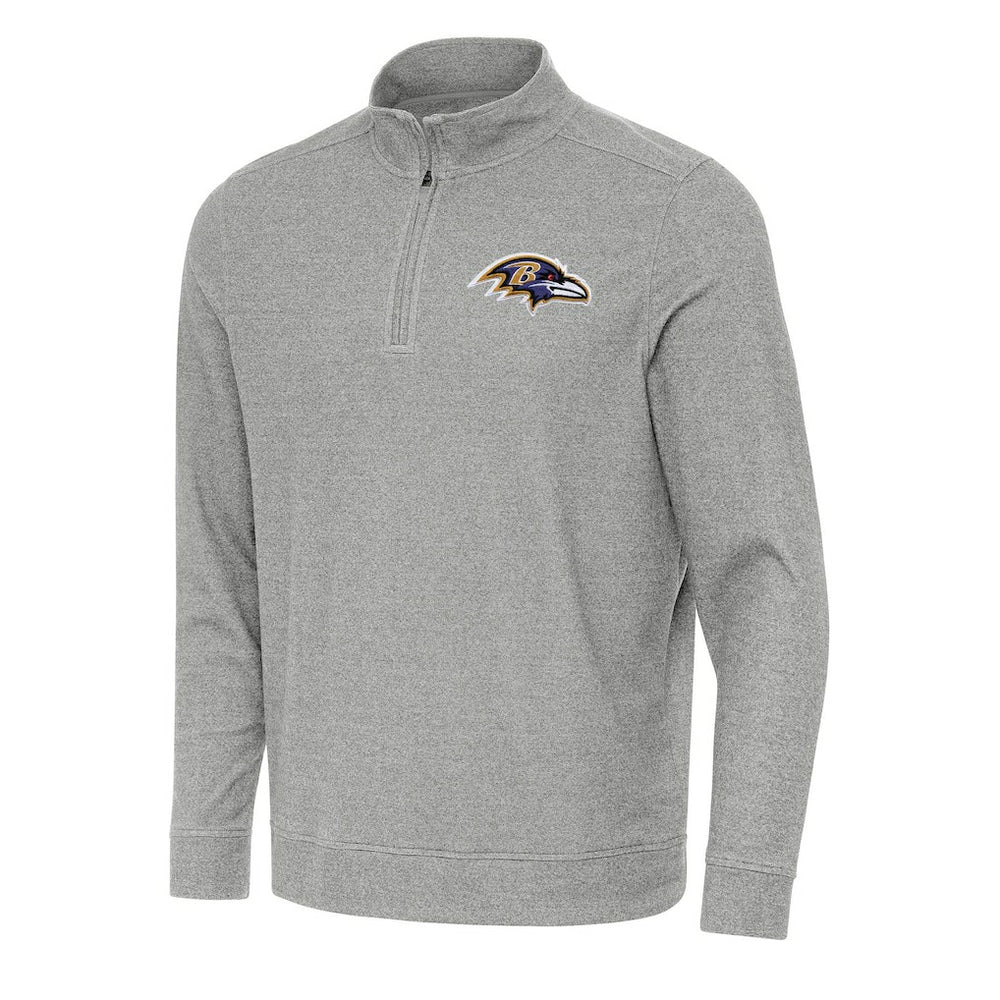 Baltimore Ravens Antigua Subtle Quarter-Zip Top | NFL New