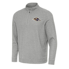 Baltimore Ravens Antigua Subtle Quarter-Zip Top | NFL New