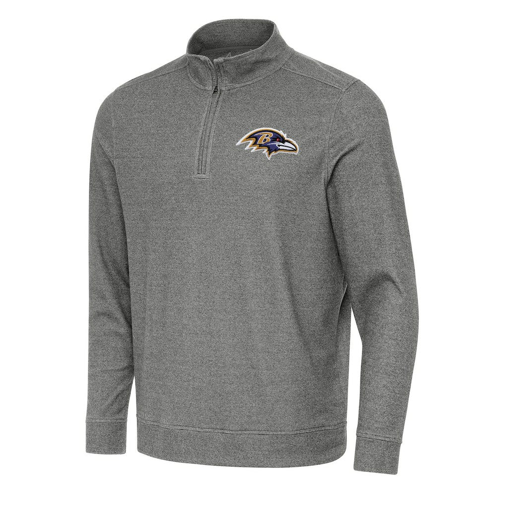 Baltimore Ravens Antigua Subtle Quarter-Zip Top | NFL Sale
