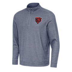 Chicago Bears Antigua Subtle Quarter-Zip Top | NFL Outlet