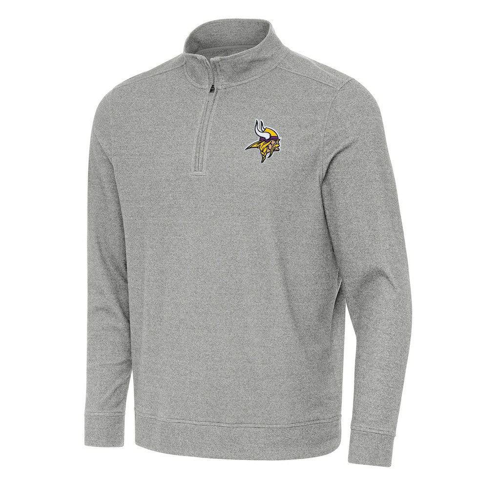 Minnesota Vikings Antigua Subtle Quarter-Zip Top | NFL Online