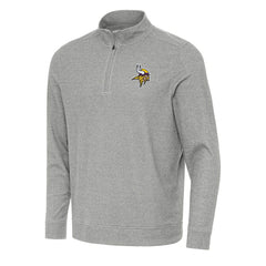 Minnesota Vikings Antigua Subtle Quarter-Zip Top | NFL Online