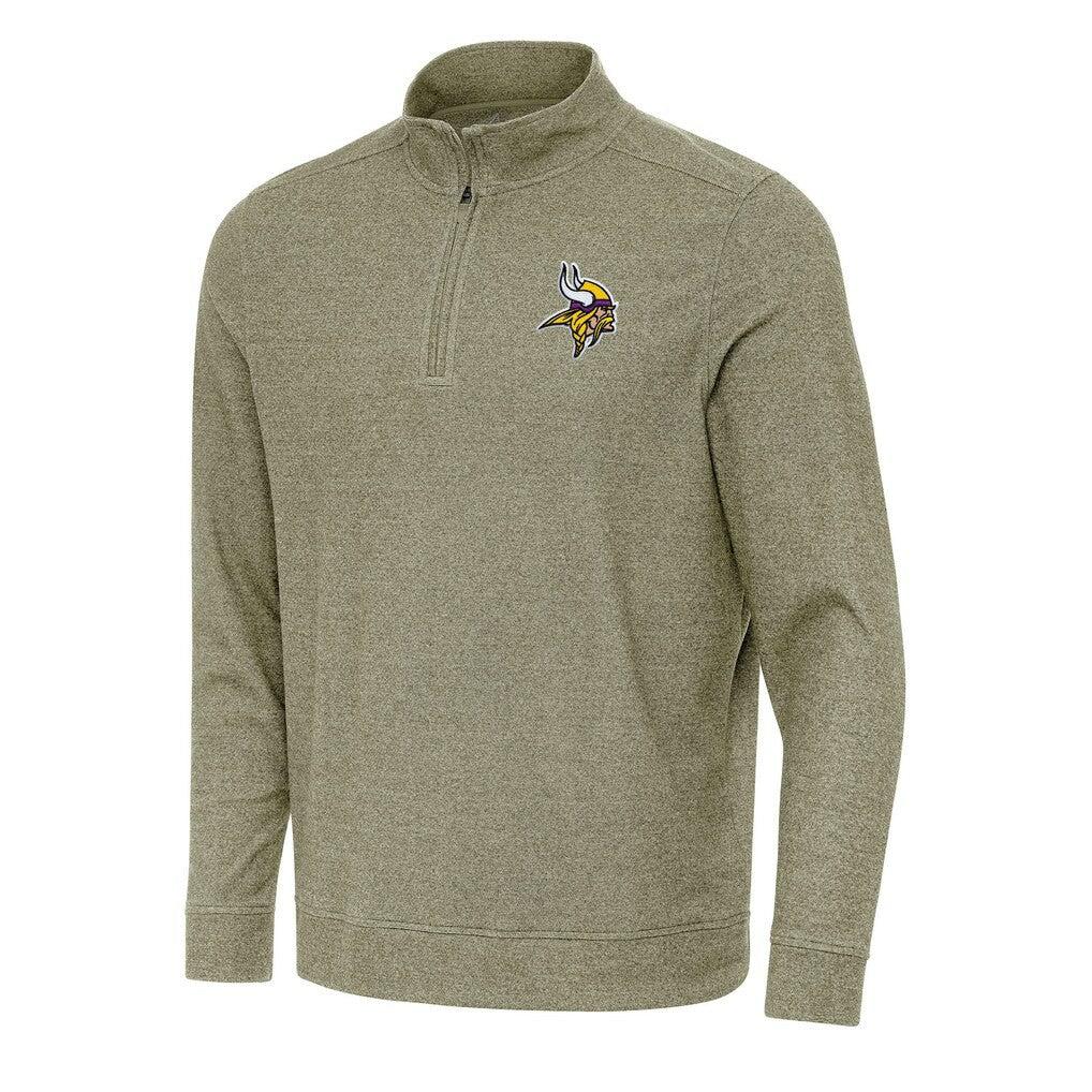 Minnesota Vikings Antigua Subtle Quarter-Zip Top | NFL Online