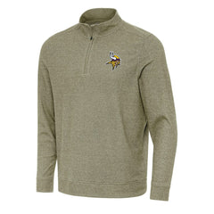 Minnesota Vikings Antigua Subtle Quarter-Zip Top | NFL Online