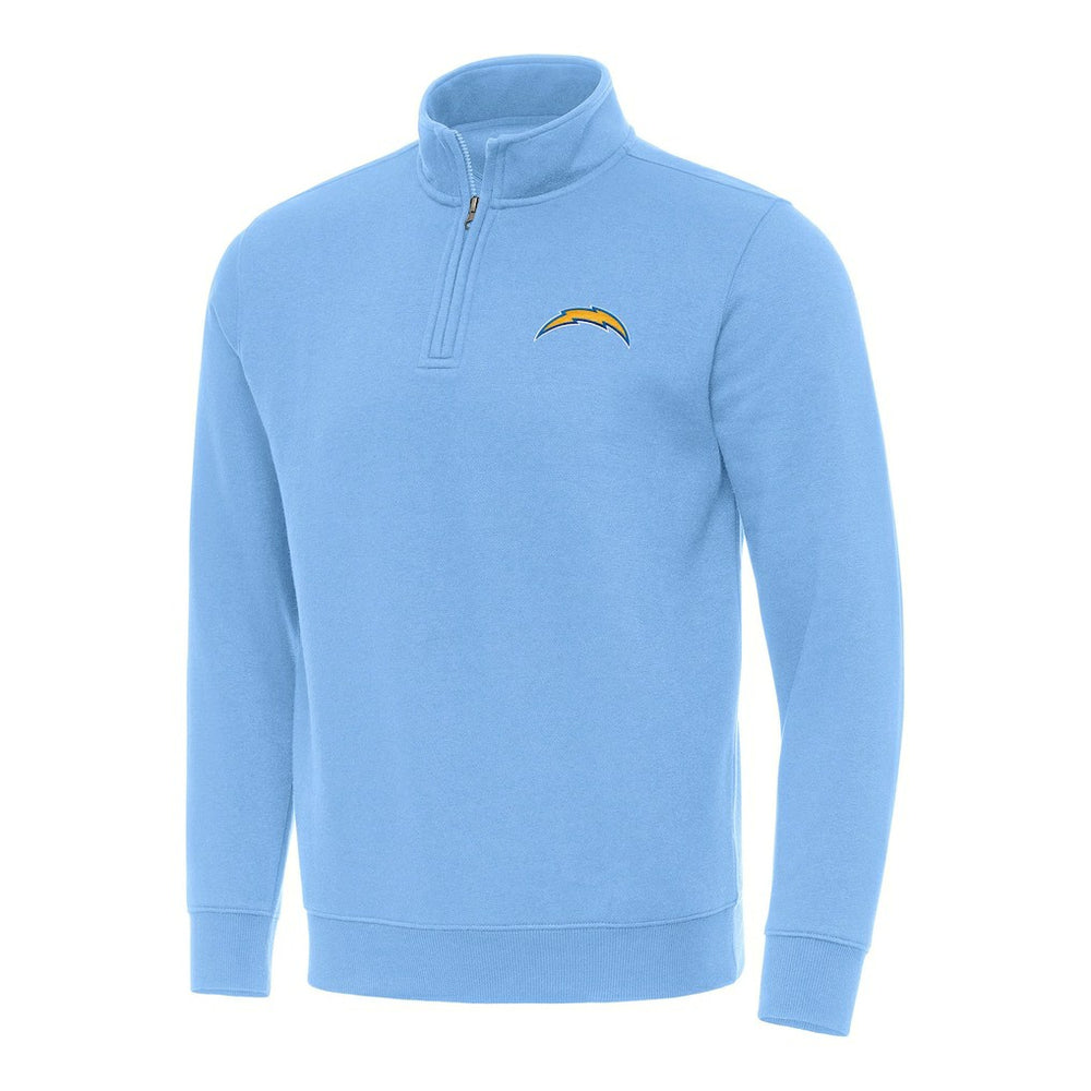 Los Angeles Chargers Antigua Victory Quarter-Zip Pullover Top | NFL Near me