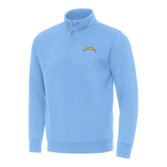 Los Angeles Chargers Antigua Victory Quarter-Zip Pullover Top | NFL Near me