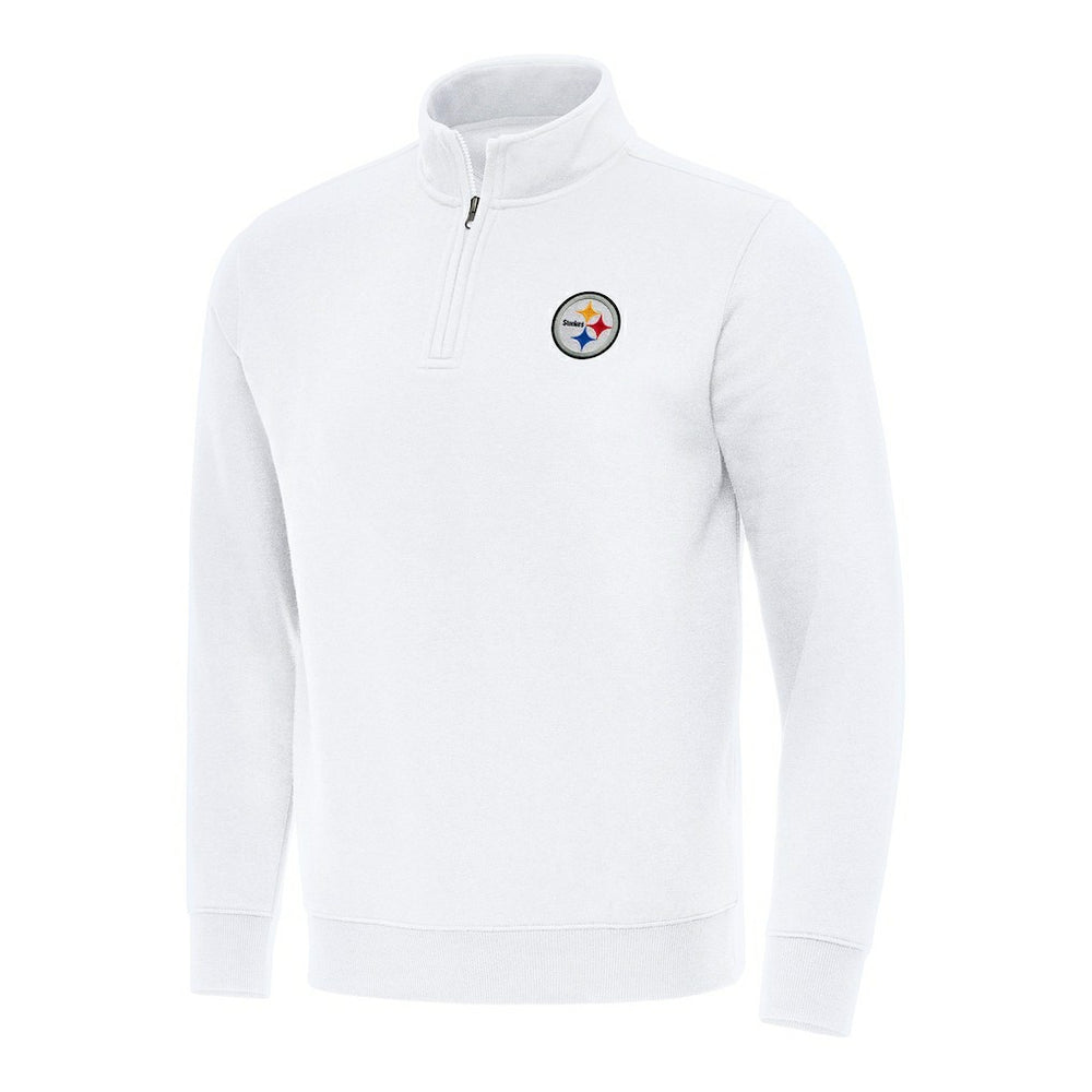 Pittsburgh Steelers Antigua Victory Quarter-Zip Pullover Top | NFL On sale