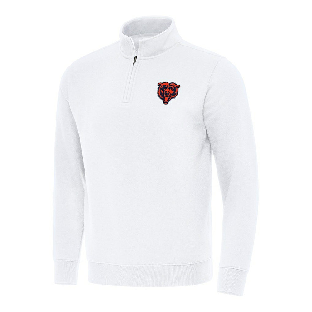 Chicago Bears Antigua Victory Quarter-Zip Pullover Top | NFL Discount