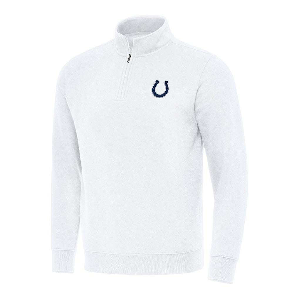 Indianapolis Colts Antigua Victory Quarter-Zip Pullover Top | NFL US
