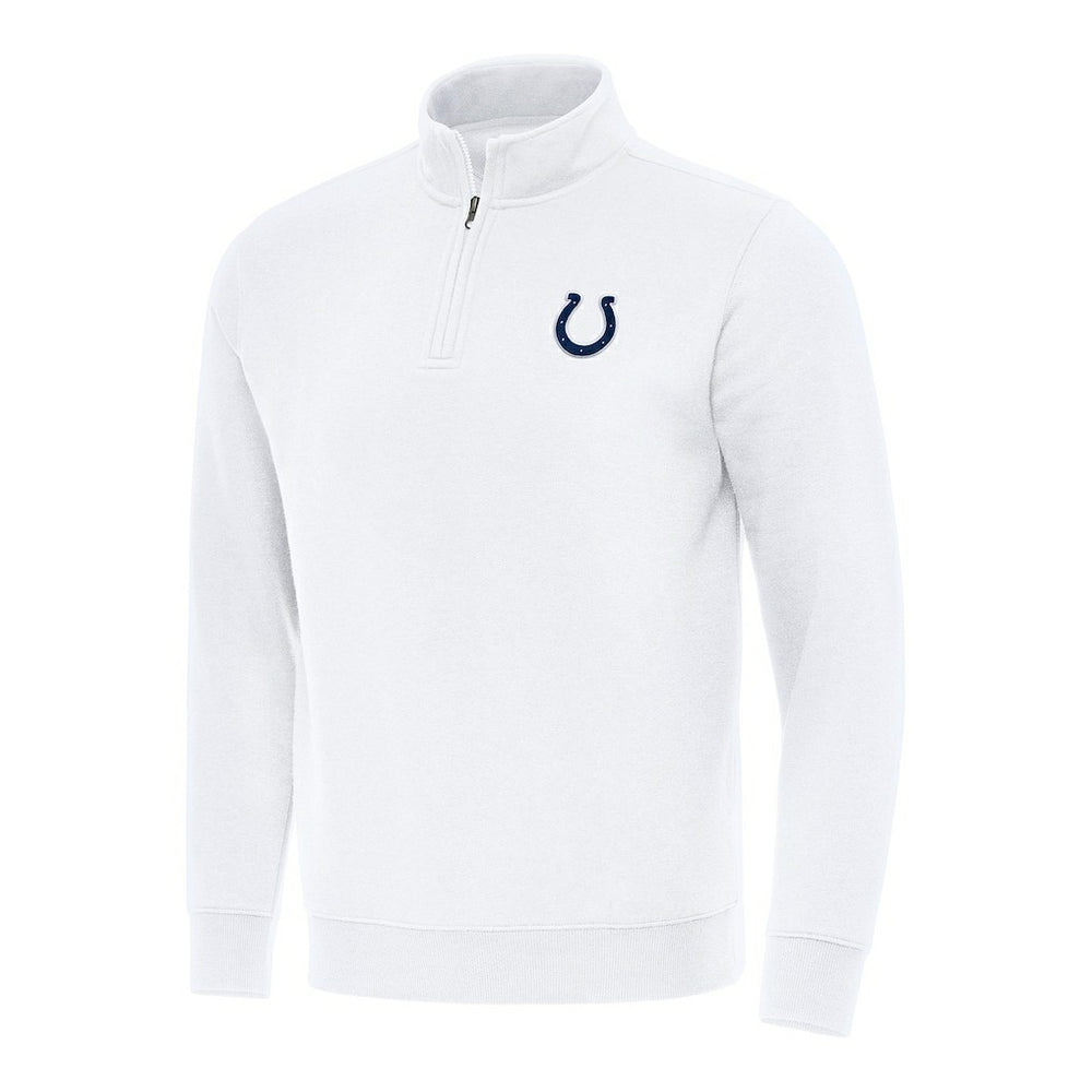 Indianapolis Colts Antigua Victory Quarter-Zip Pullover Top | NFL US