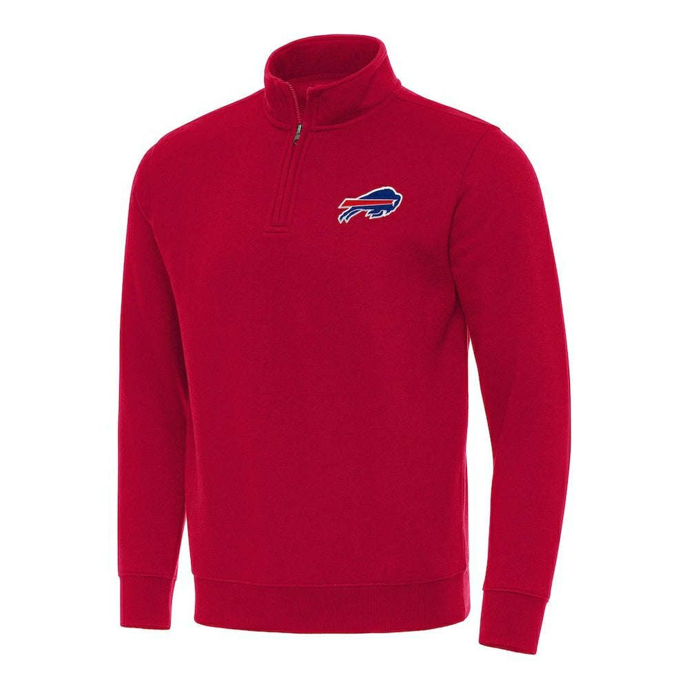 Buffalo Bills Antigua Victory Quarter-Zip Pullover Top | NFL On sale