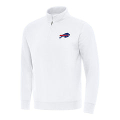 Buffalo Bills Antigua Victory Quarter-Zip Pullover Top | NFL On sale